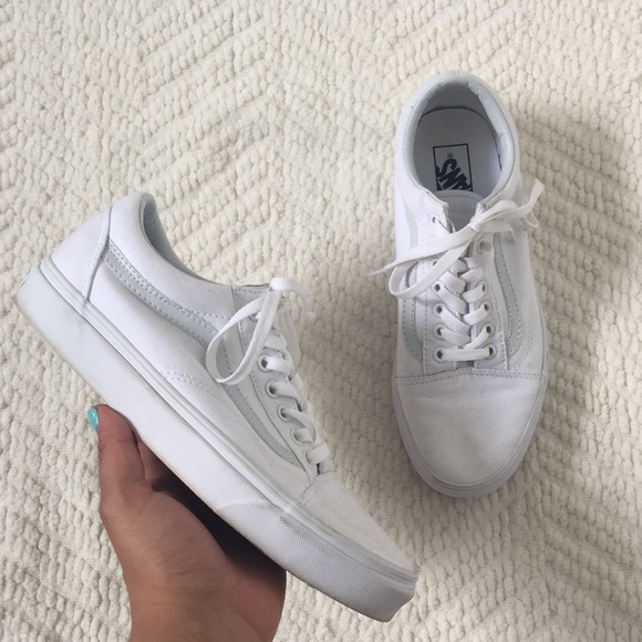 white vans poshmark